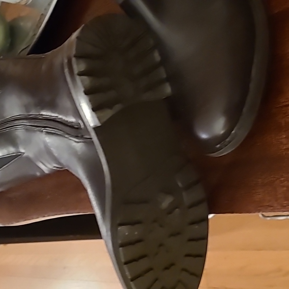 Banana Republic dark chocolate brown wide calf boots - Picture 7 of 10